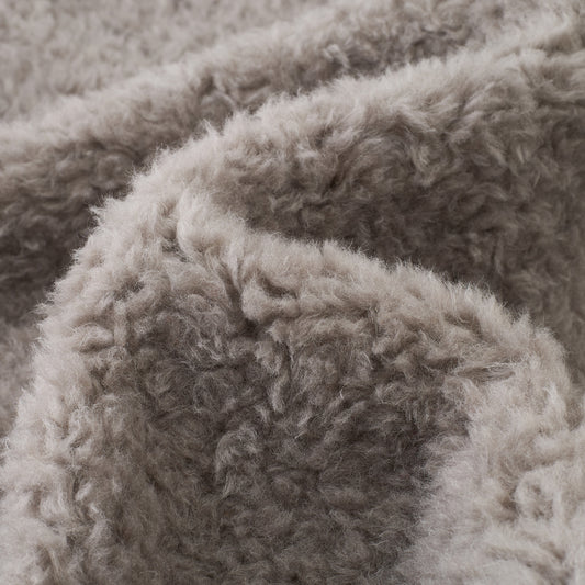 Teddy-Texture Wool Jacket