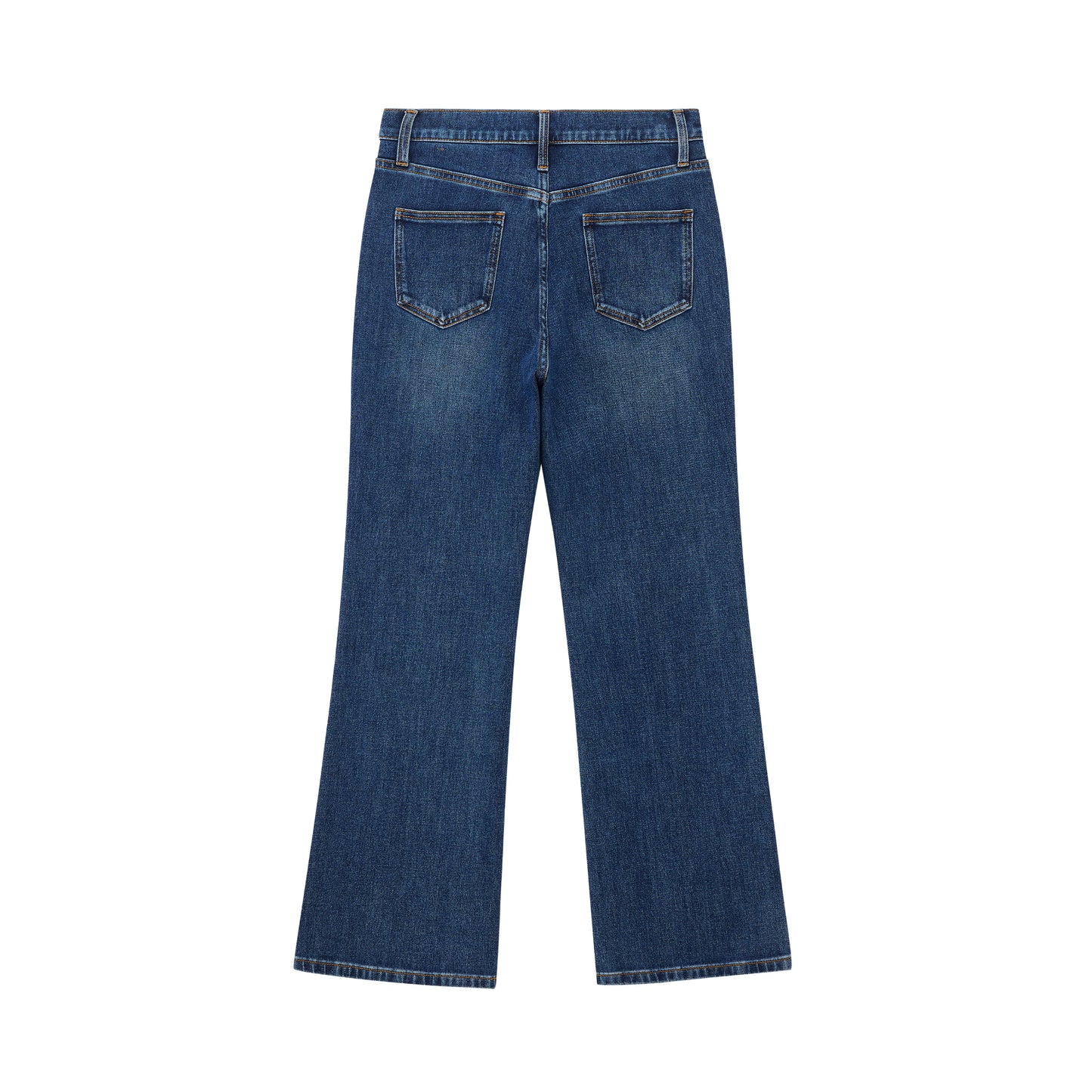 Clean High-Rise Straight-Leg Pants