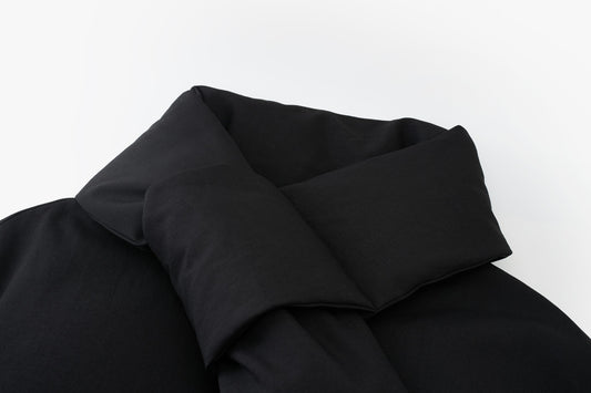 Fold Scarf Down Jacket