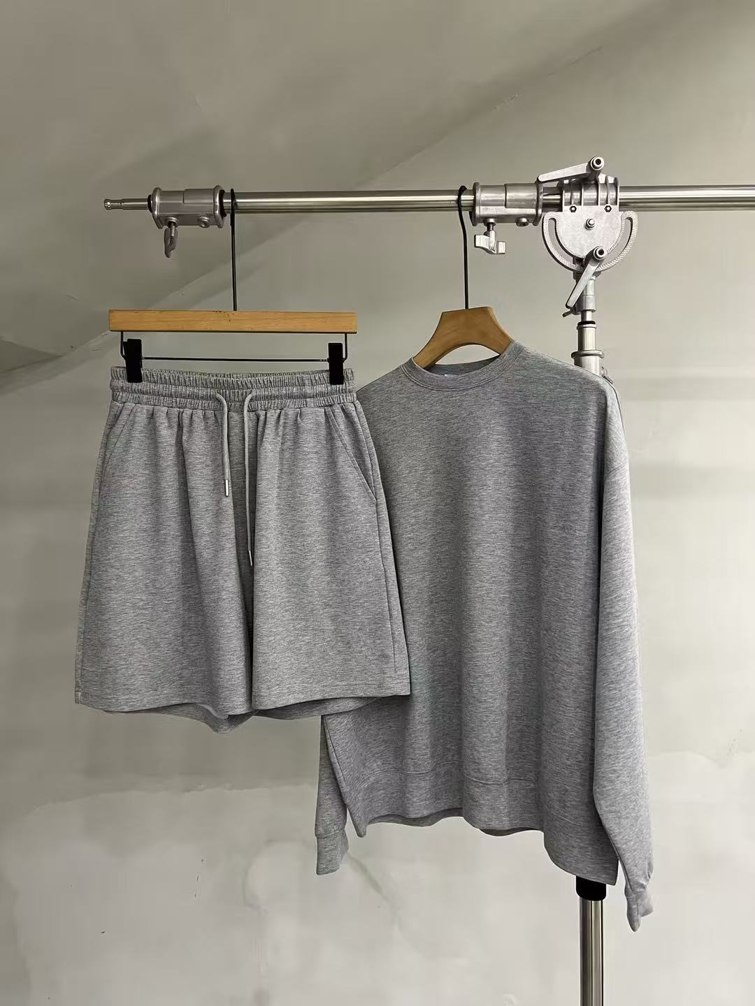 Relaxed Knit Crewneck Sweatshirt