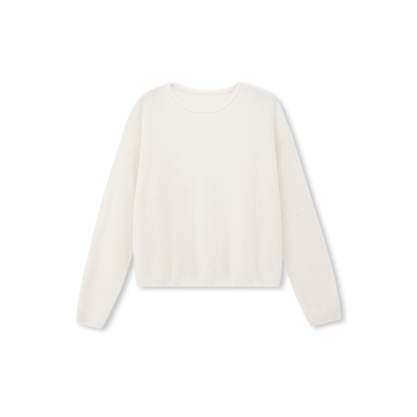Merino-Lyocell Crewneck Sweater