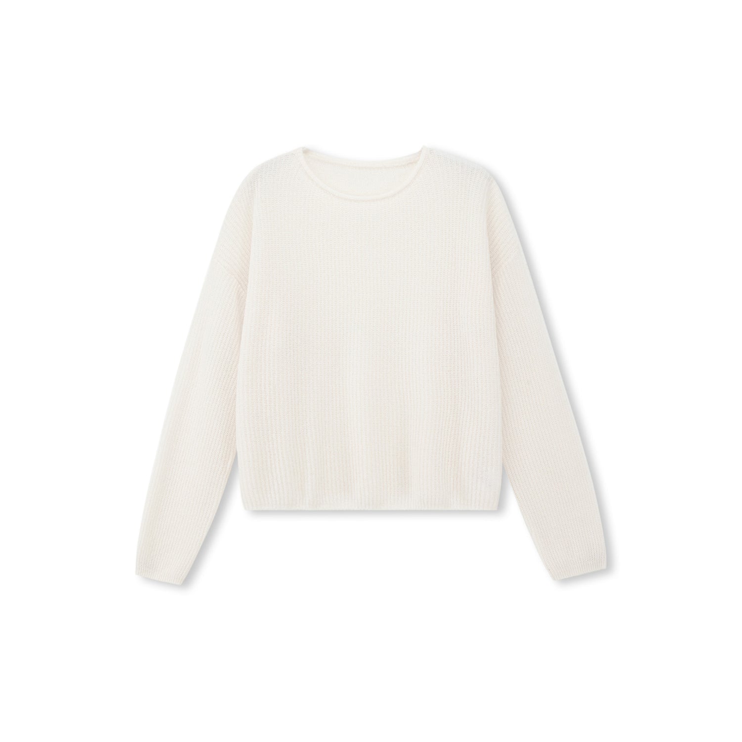 Merino-Lyocell Crewneck Sweater