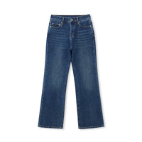 Clean High-Rise Straight-Leg Pants
