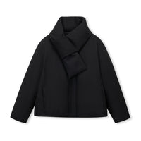 Fold Scarf Down Jacket