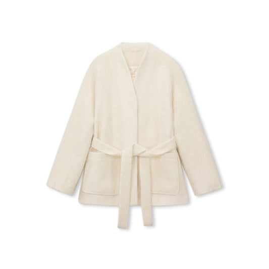 Drift Cashmere-Wool Robe Coat