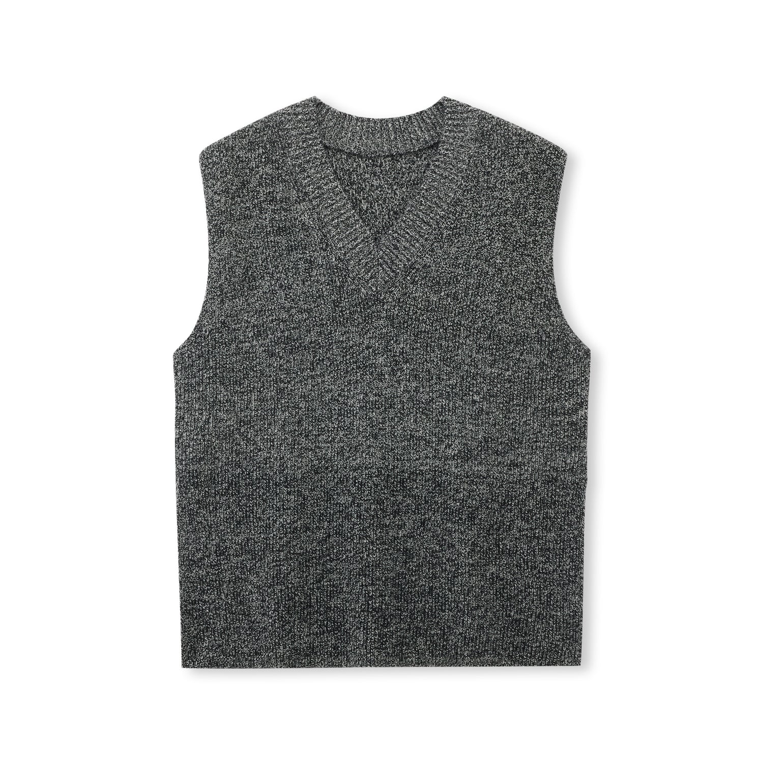 Merino Wool V-Neck Sweater Vest