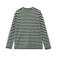 Stripe Silk-Blend Knit Sweater