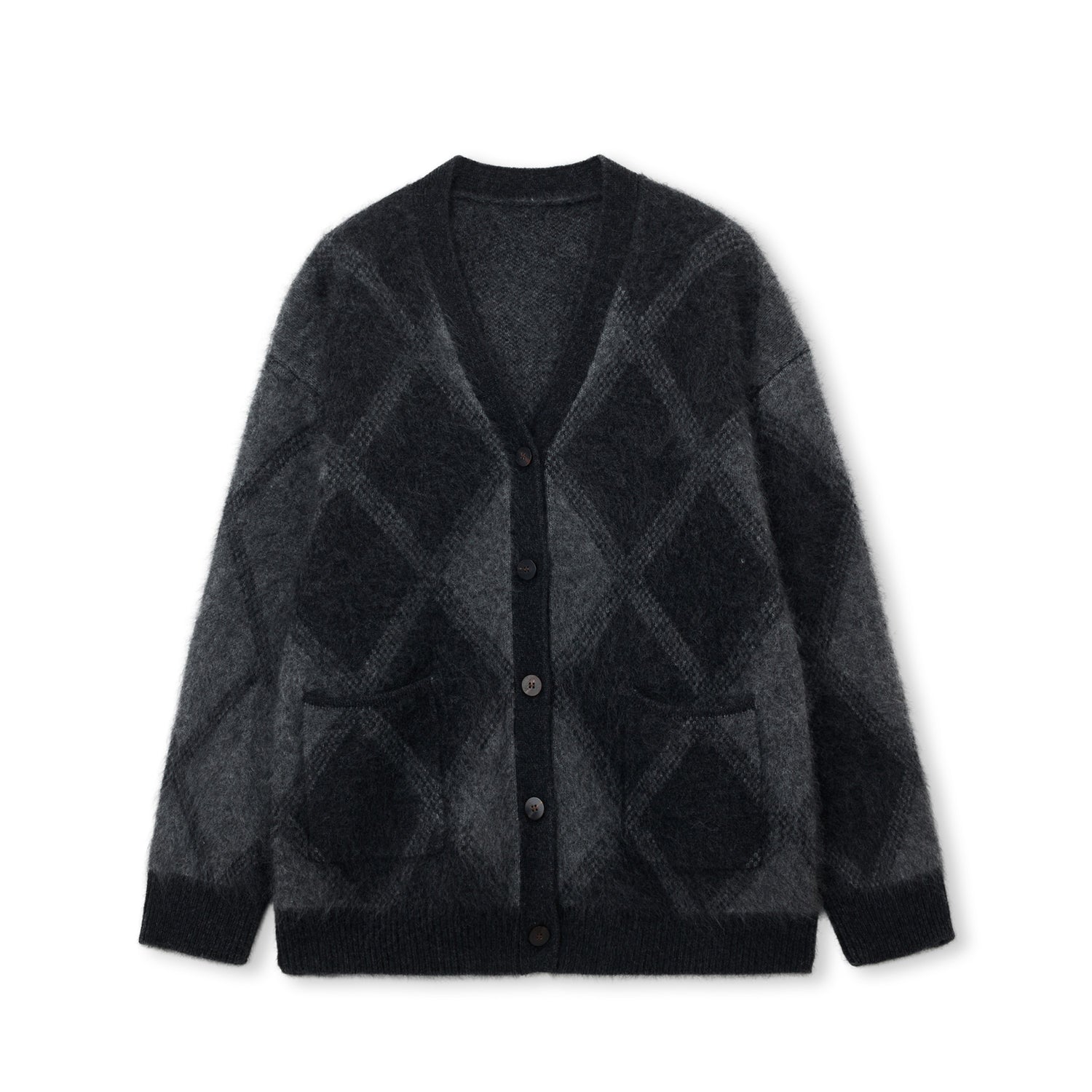 Halo Mink-Wool Cardigan