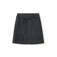 Trace Wool-Alpaca A-Line Skirt