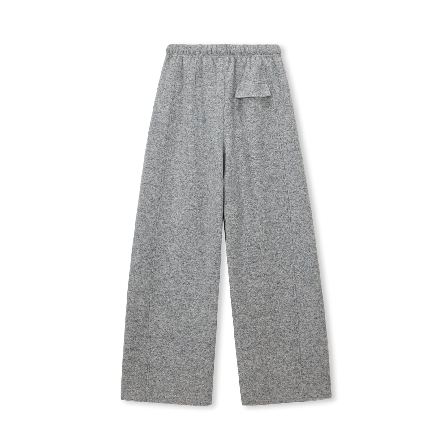Drawstring-Waist Wool-Blend Wide-Leg Pants