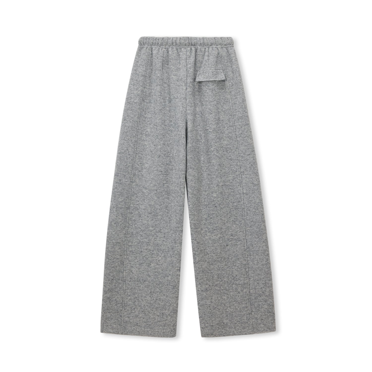Drawstring-Waist Wool-Blend Wide-Leg Pants