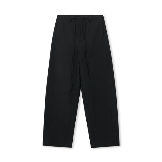 Tie-Waist Wide-Leg Pants