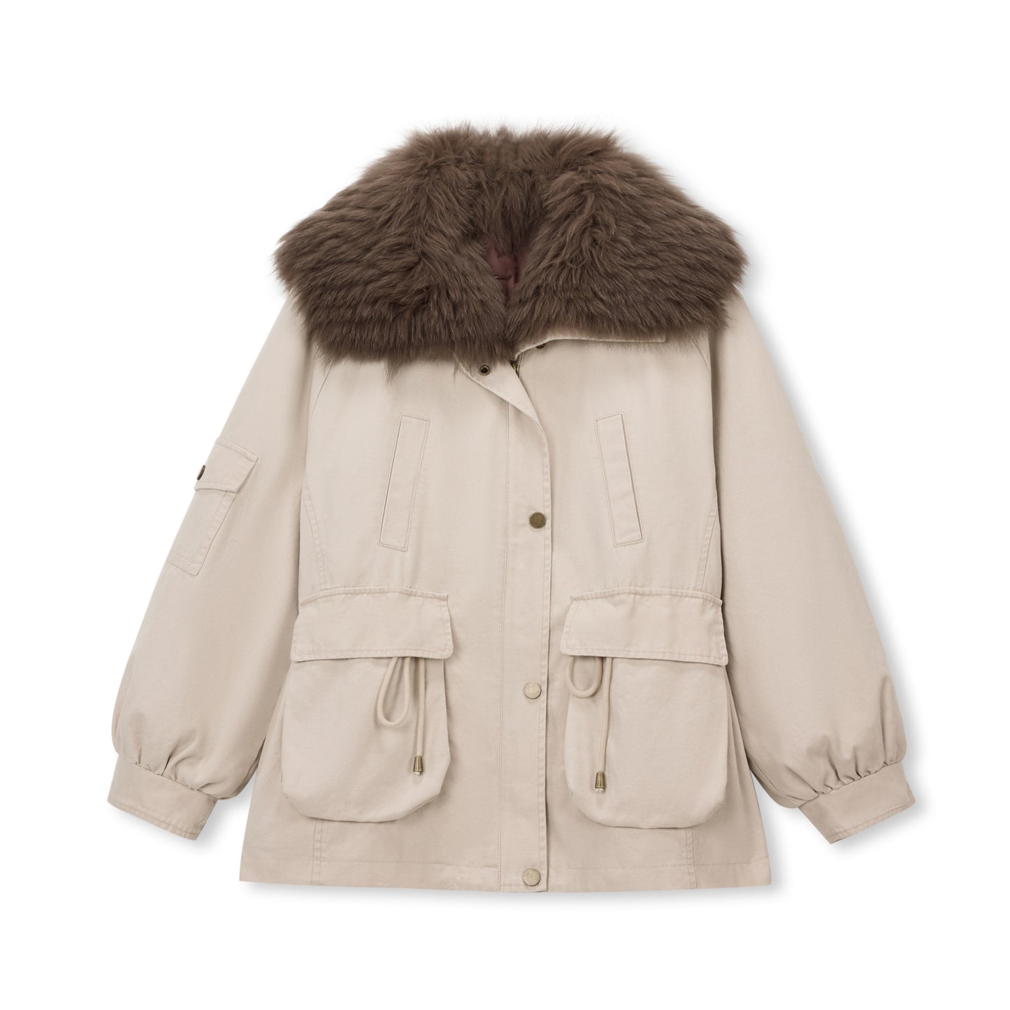 Nomad Fox-Trim Down Parka