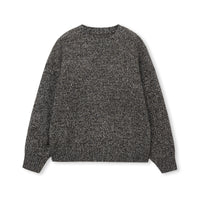 Brushed Wool-Blend Crewneck Sweater