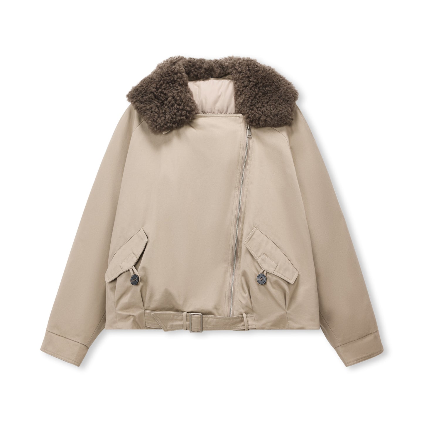 Modular Shearling Down Parka