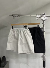 Clean Utility Drawstring Shorts