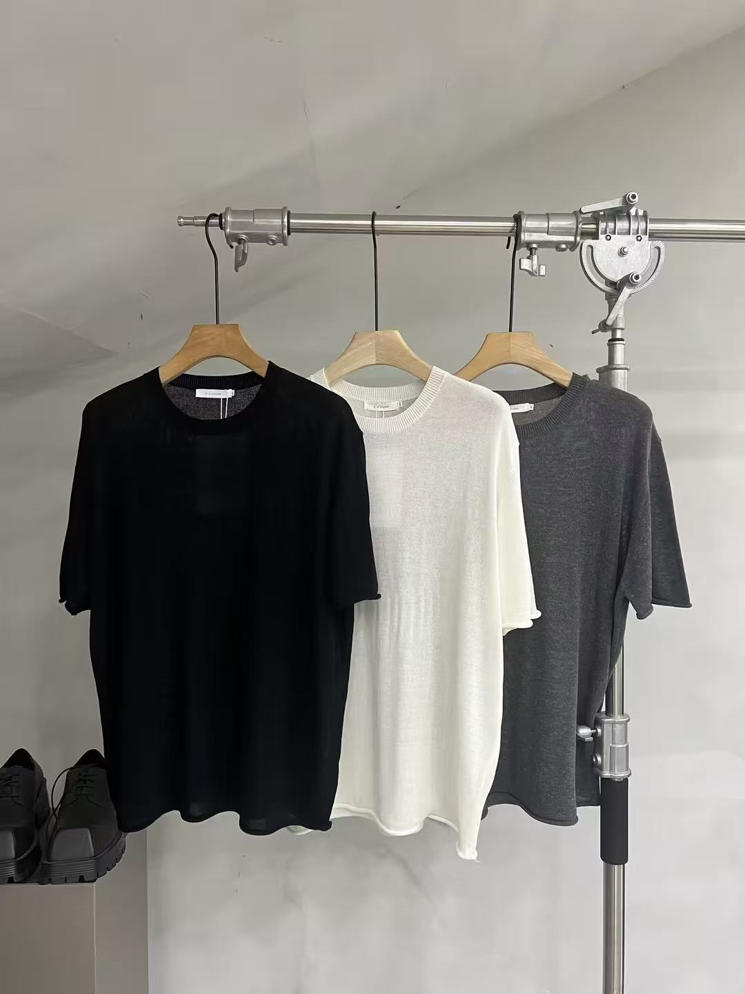 Textured Knit Slim-Fit Polo Shirt