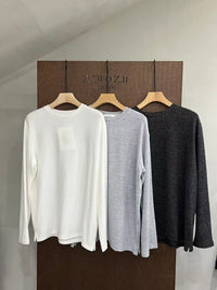 Soft Brushed Jersey Long Sleeve Tee