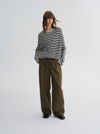 Striped Long-Sleeve Knit