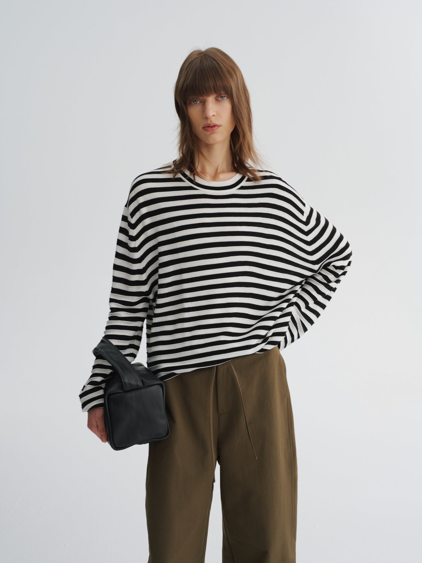 Striped Long-Sleeve Knit