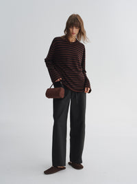 Striped Long-Sleeve Knit