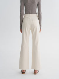 Denim Micro-Flare Pants