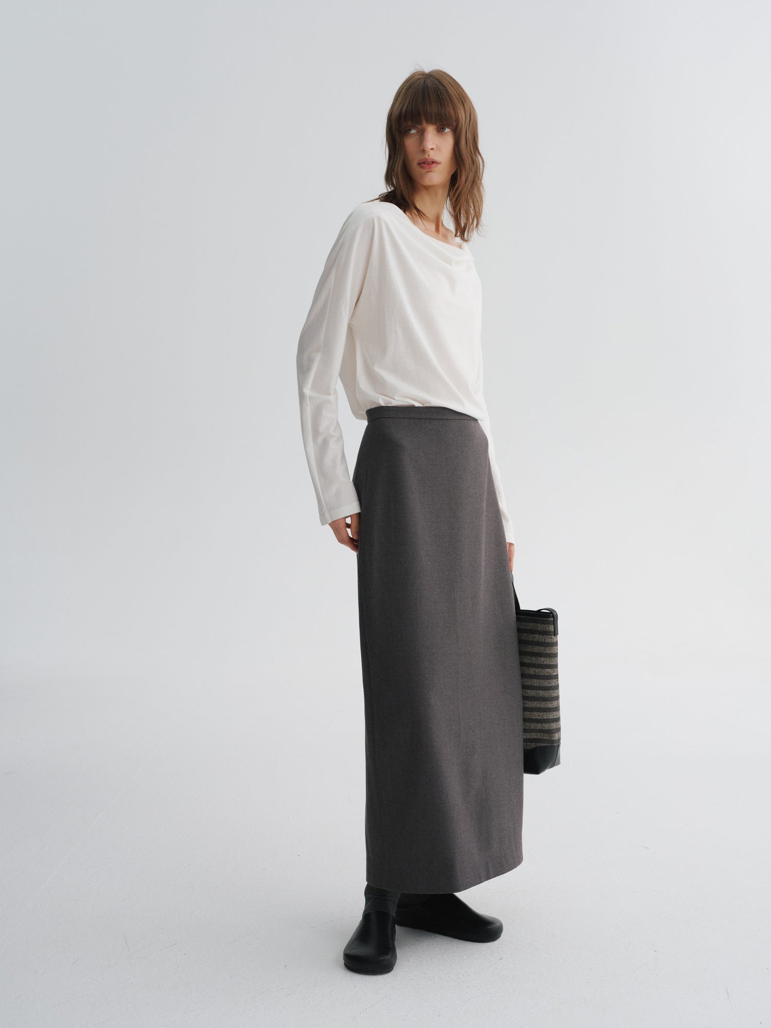 Long Straight Skirt