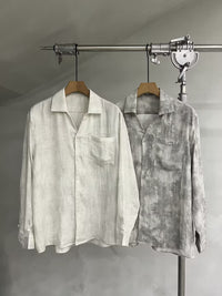 Soft-Texture Relaxed Linen-Blend Shirt