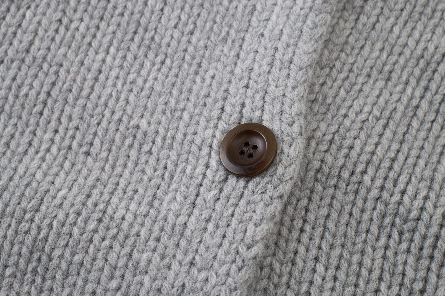 Noël Hooded Wool Scarf Cardigan