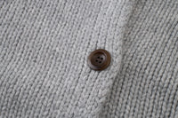 Noël Hooded Wool Scarf Cardigan