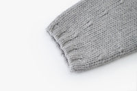 Noël Hooded Wool Scarf Cardigan