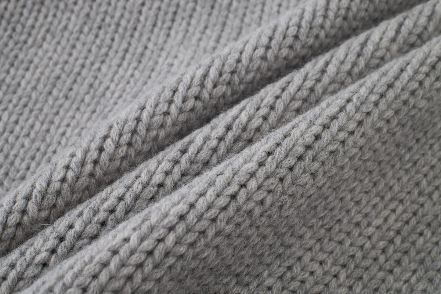 Noël Hooded Wool Scarf Cardigan