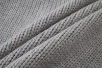 Noël Hooded Wool Scarf Cardigan