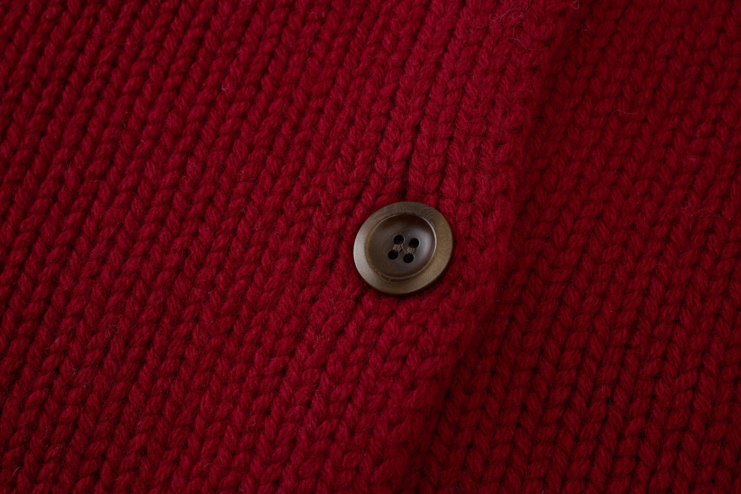 Noël Hooded Wool Scarf Cardigan