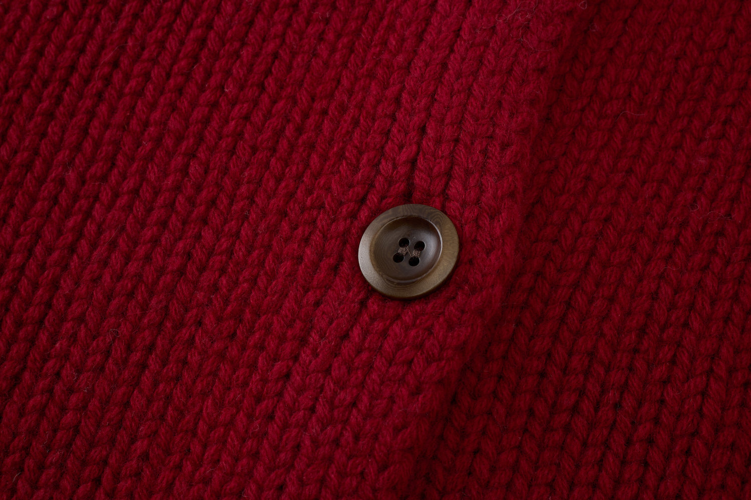 Noël Hooded Wool Scarf Cardigan