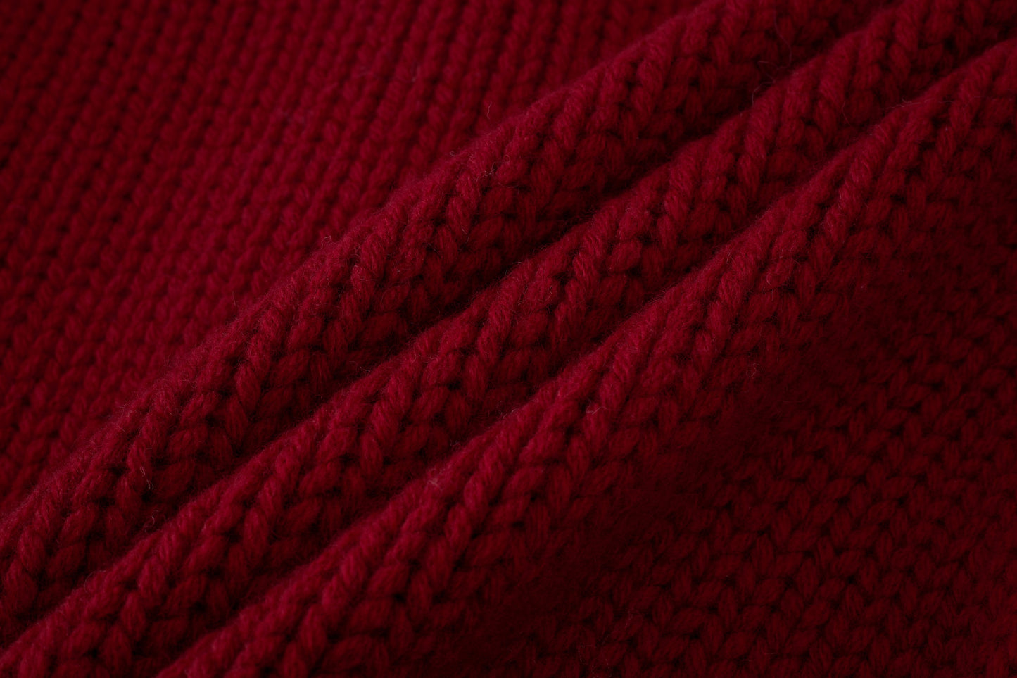 Noël Hooded Wool Scarf Cardigan