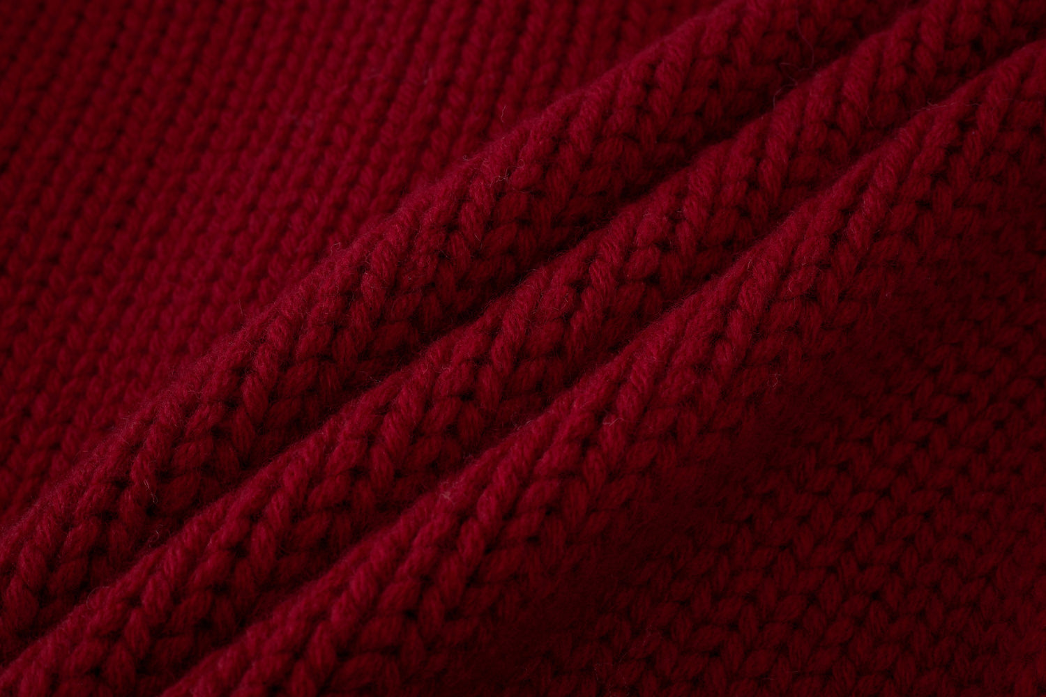 Noël Hooded Wool Scarf Cardigan