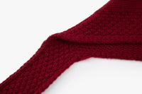 Noël Hooded Wool Scarf Cardigan