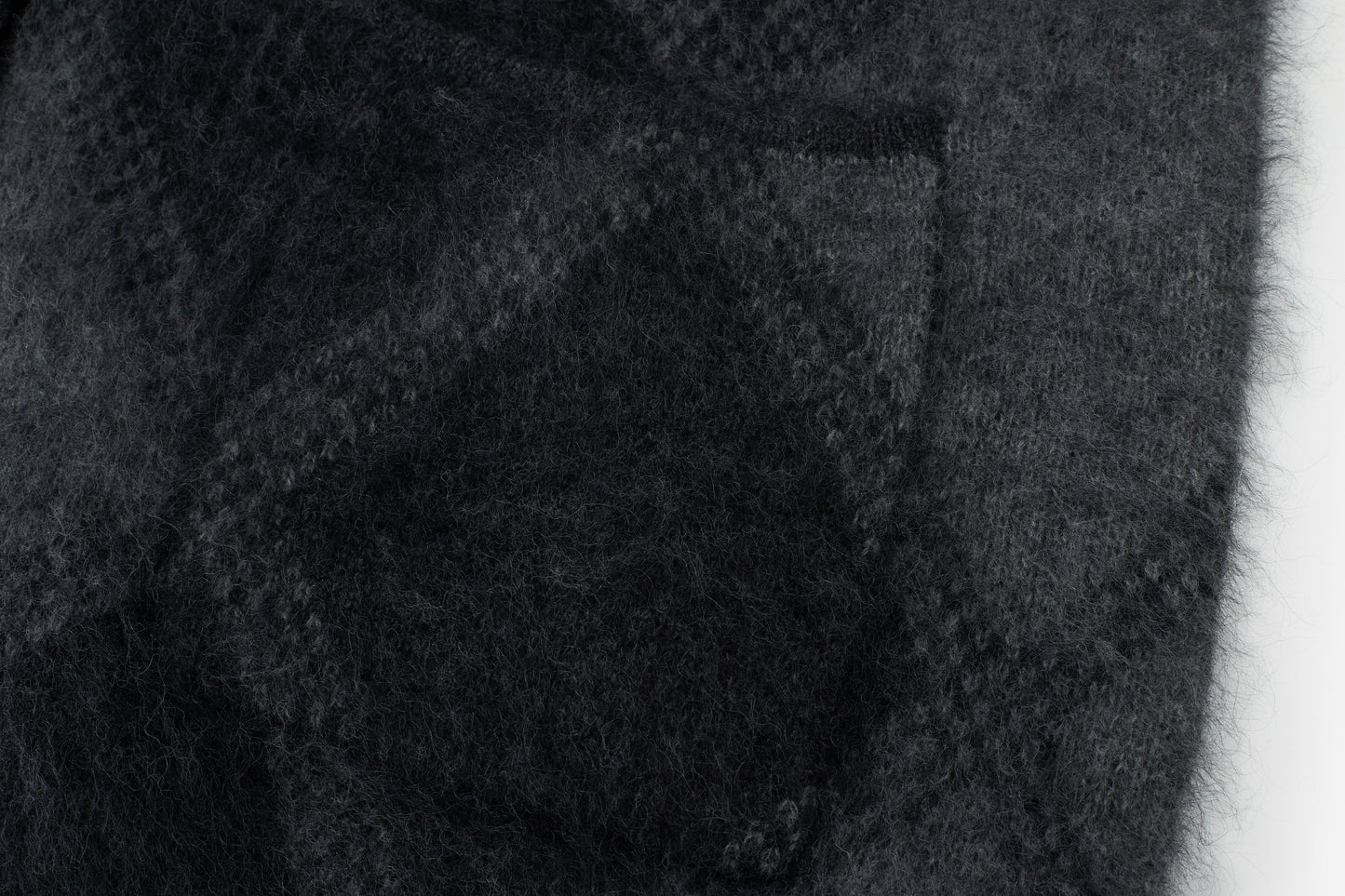 Halo Mink-Wool Cardigan