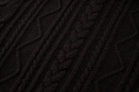 Loam Raccoon-Wool Cable Sweater