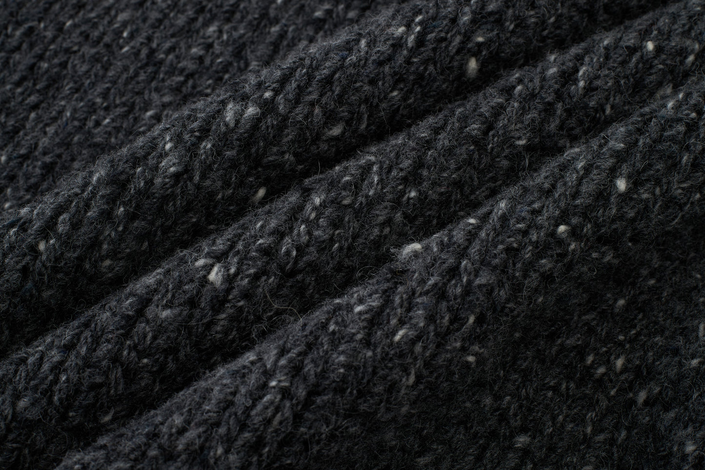 Marl Wool Cocoon Crew