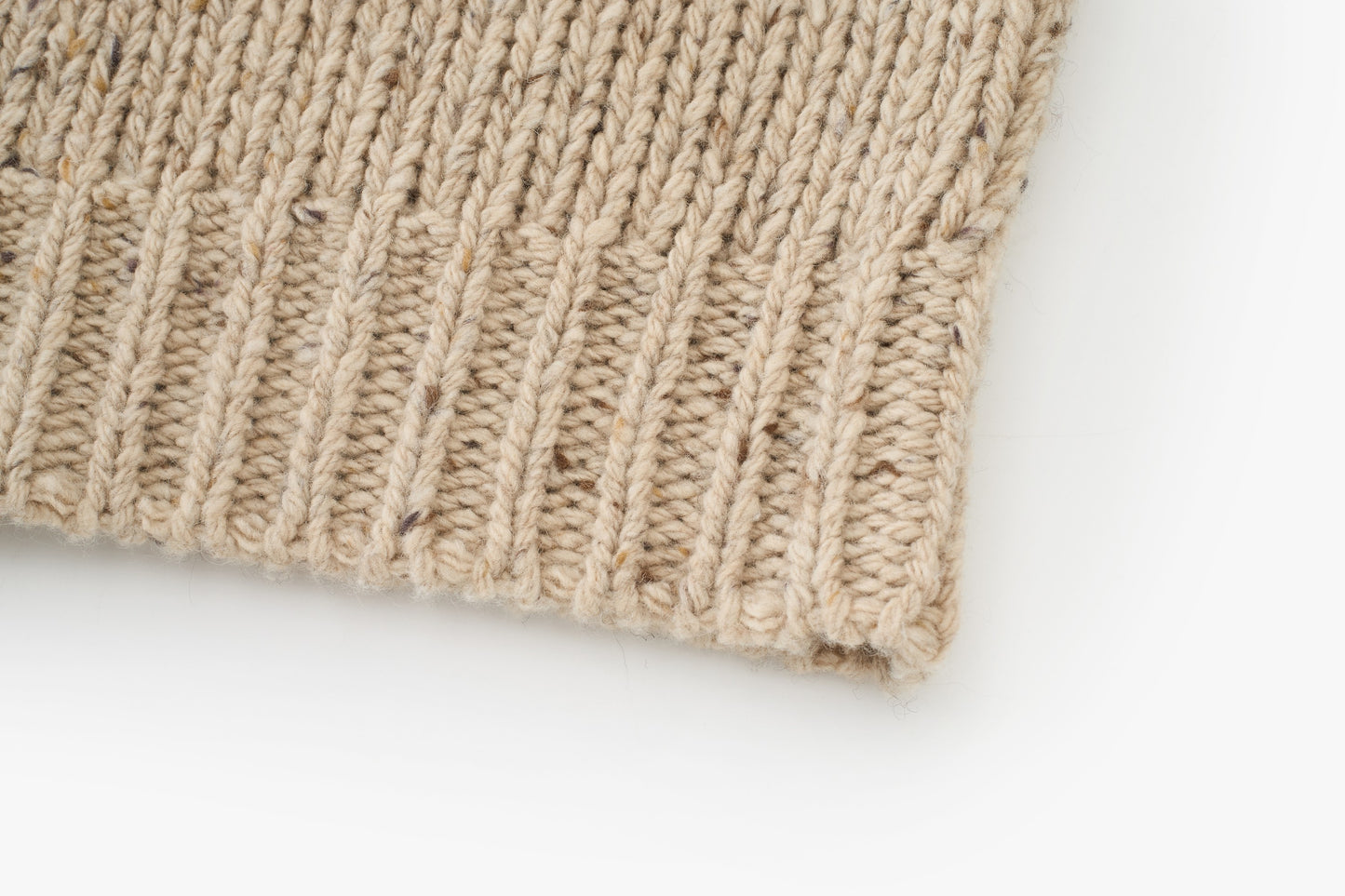 Marl Wool Cocoon Crew