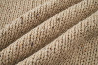 Marl Wool Cocoon Crew