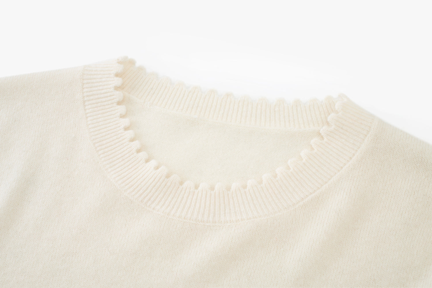 Fleur Edge Wool Crew