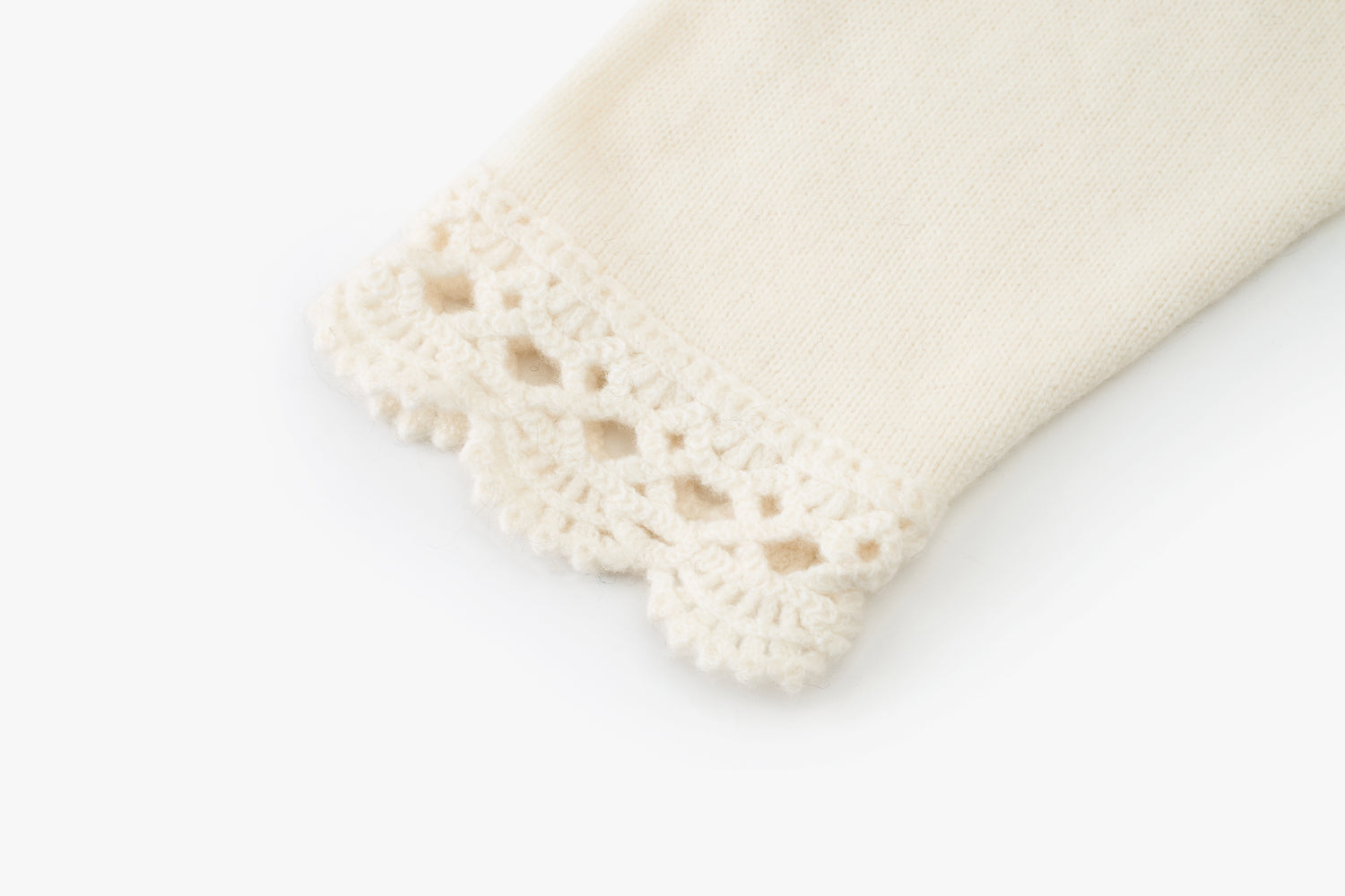 Halo Hand-Crochet Wool Hoodie