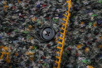 Mosaic Tweed Down Jacket