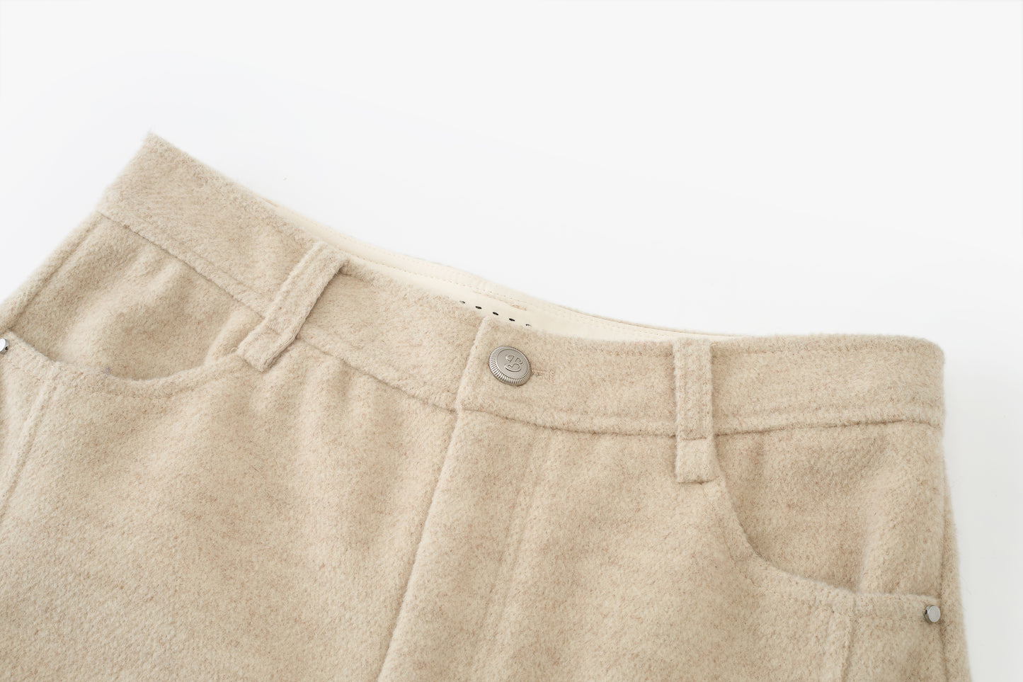 Contour Cocoon Wool-Blend Trousers