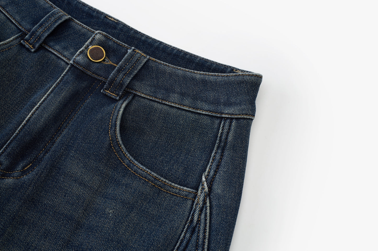 Cocoon Wide-Leg Denim