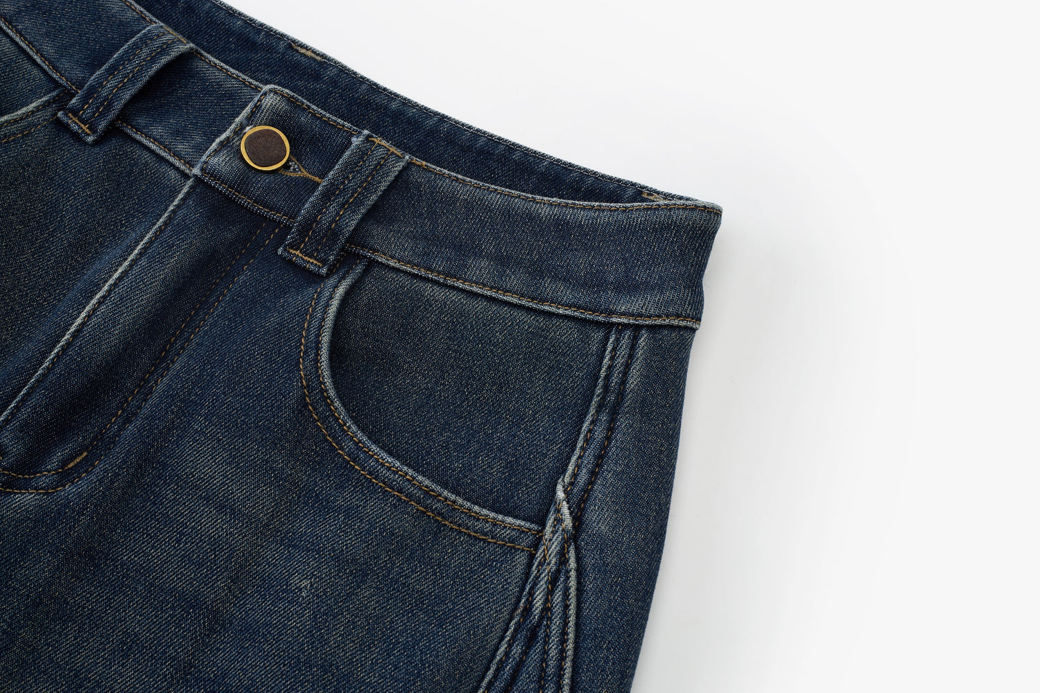 Cocoon Wide-Leg Denim