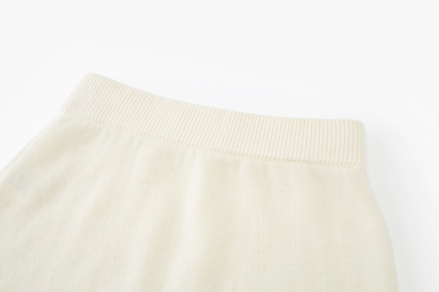 Halo Wool Crochet A-Line Skirt